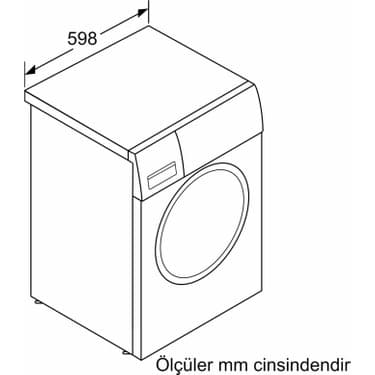 Siemens WG44A2X0TR 9 kg 1400 Devir Çamaşır Makinesi 3