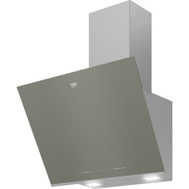 Beko Eğimli Duvar Tipi Davlumbaz Gri Renk 720 m3/sa Hava Debisi ile Sessiz Çalışma 2