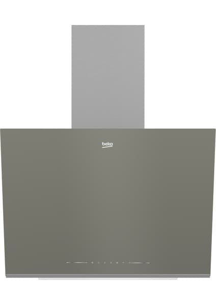 Beko Eğimli Duvar Tipi Davlumbaz Gri Renk 720 m3/sa Hava Debisi ile Sessiz Çalışma