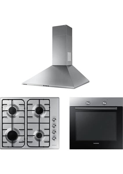 Samsung Ankastre SET(NV60K3110BS - NK24M3050PS - NA64B3100AS)