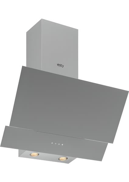 Esty 3480 Touch 60 cm Gri Dokunmatik Ekranlı Davlumbaz