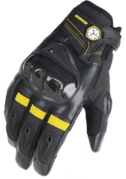 Kuzeymotor Scoyco MC57WP Kışlık Motosiklet Eldiveni - Deri & Neopren, Suya Dayanıklı, Full Koruma