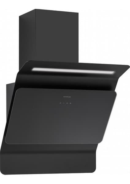 Silverline 3445 EXTENDED Siyah Davlumbaz, 60 cm