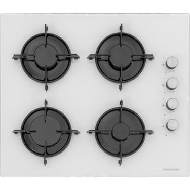 Silverline BO65E1W01-CS5349B01 Ankastre Set - Beyaz Cam, Flam Davlumbaz ve Beyaz Emaye Ocak 3