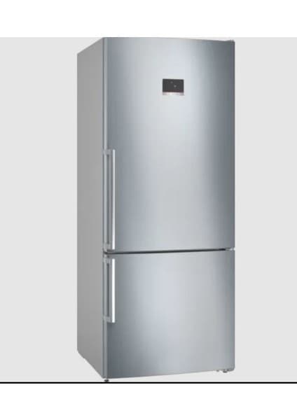 Bosch KGN76CIE0N Alttan Donduruculu Buzdolabı 186 x 75 cm Kolay Temizlenebilir Inox No-Frost