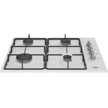 Beko BOMD D 6110 EB Ankastre Metal Tablalı Ocak Beyaz 2