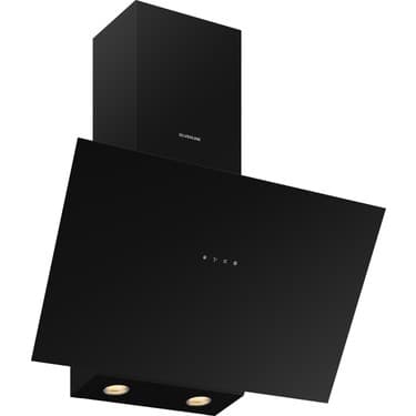 Silverline 3481 Flam - CS5349B01 - BO65E1B01 Siyah Cam Ankastre Set 2