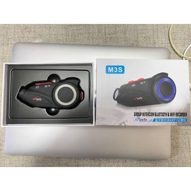 UltraTekno Maxto M3S 2k Hd 1440P Kameralı Intercom Motosiklet Kask Intercom 4