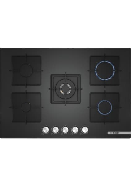 Bosch PNQ7B9O12O Ankastre Cam Ocak Antrasit 5