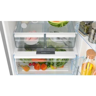 Bosch KGN55VIF1N Alttan Donduruculu Buzdolabı 186 x 70 cm Kolay Temizlenebilir Inox No-Frost 4