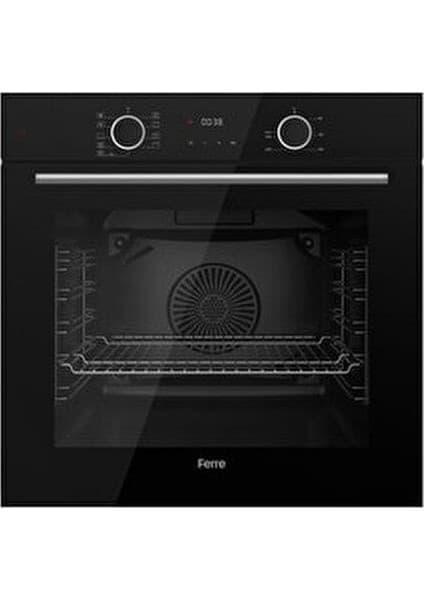 Ferre XE63CS Fryart Siyah Ankastre Fırın