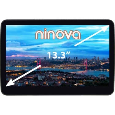 Ninova 13.3" NV-1330 HDMI VGA Monitör 5