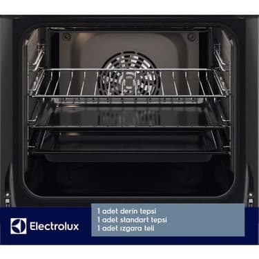 Electrolux EOF5C50BZ Siyah Ankastre Fırın 3