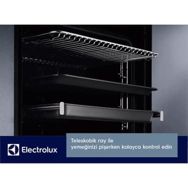 Electrolux EOF5C50BZ Siyah Ankastre Fırın 4
