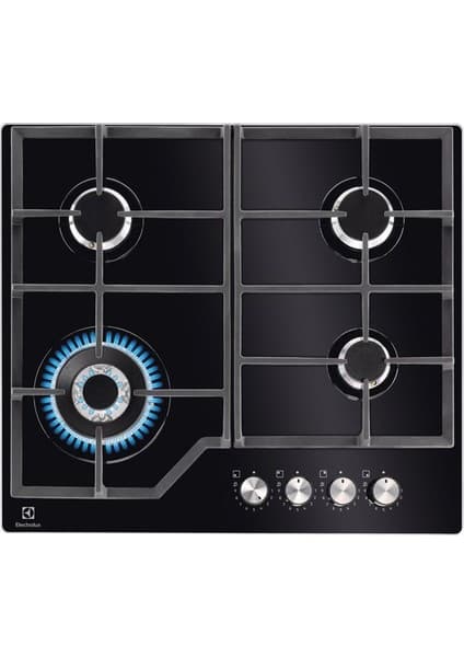 Electrolux KGG64362K 60 cm Siyah Cam Ankastre Ocak