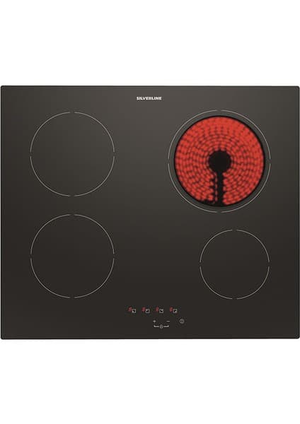 Silverline VC8210B01 Vitroseramik Elektirikli Ankastre Ocak