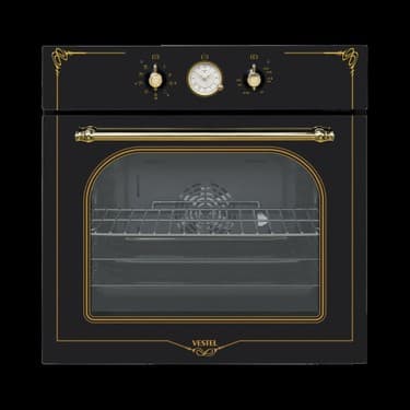 Vestel AF 7688 RS Siyah Rustik Ankastre Fırın 2