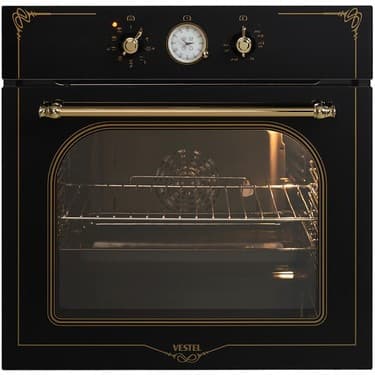 Vestel AF 7688 RS Siyah Rustik Ankastre Fırın 4