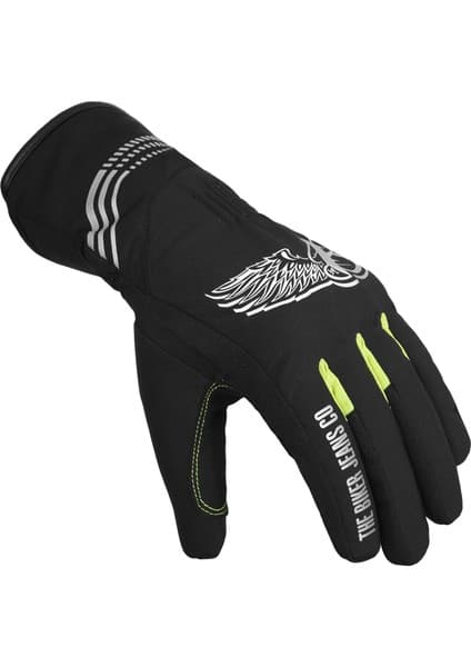 The Biker Jeans North Waterproof Kışlık Motosiklet Eldiveni Kadın 7