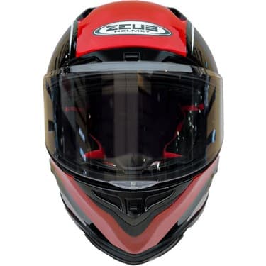 Zeus Kask ZS-1800B Gloss Carbon Am9 Red 4