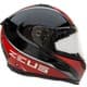 Zeus Kask ZS-1800B Gloss Carbon Am9 Red 6