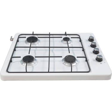 Erato Beyaz 4 Gözlü Setüstü Ocak Lpg Tüp Uyumlu 3