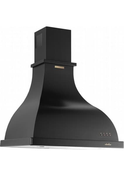 Silverline Retro Black Davlumbaz 110.06