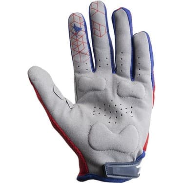 WLF Racing MX Eldiven Kırmızı Mavi - Motosiklet ve Off-Road Kullanımı İçin 2