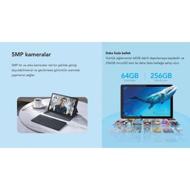 TCL 10 Tab Max Wi-Fi Mavi 64GB 10.3 İnç Tablet 5