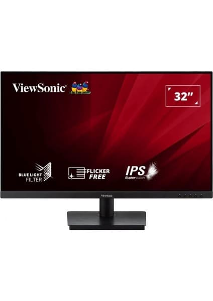 Viewsonic 31,5" VA3209-MH Fullhd 4ms 75HZ HDMI VGA Adaptıve Sync Cercevesız IPS Monıtor