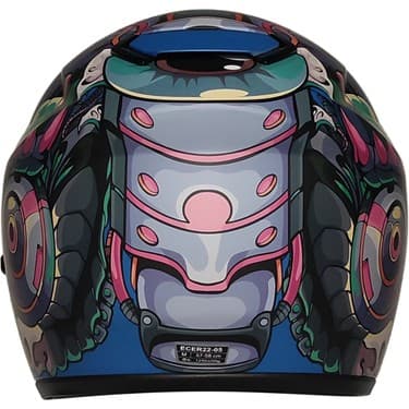 Free-M 913 Drago Fullface Motosiklet Kaskı 2