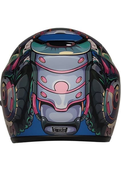 Free-M 913 Drago Fullface Motosiklet Kaskı 6