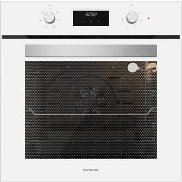 Silverline Beyaz Cam Ankastre Set Bo6502W01 - Cs5349W01 - 3420 4