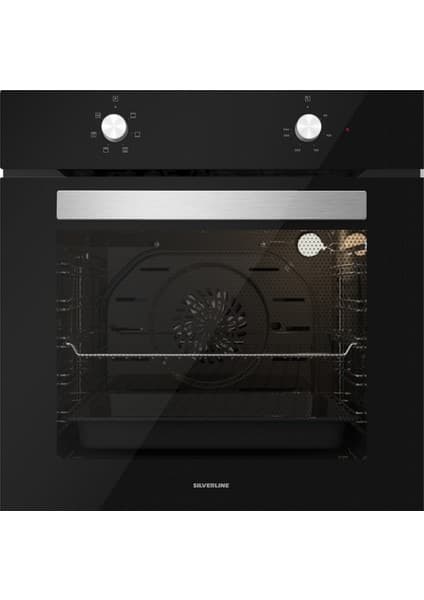 Silverline BO6501B01 S1 Ankastre Fırın Siyah