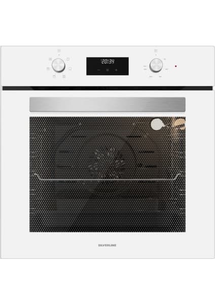 Silverline Sılverlıne BO6502W01 Multi Fonksiyonel Beyaz Ankastre Fırın