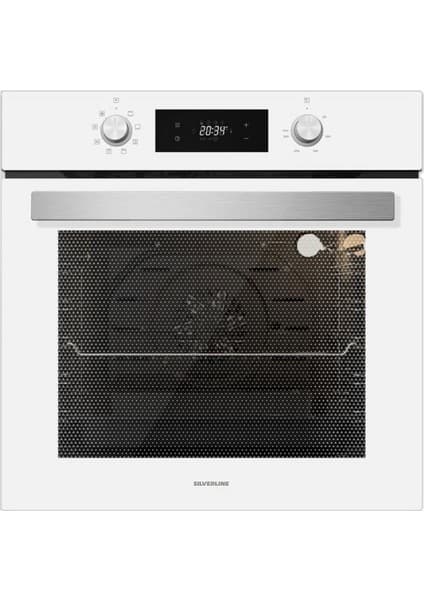 Silverline BO6504W01 S4 Ankastre Fırın Beyaz 4