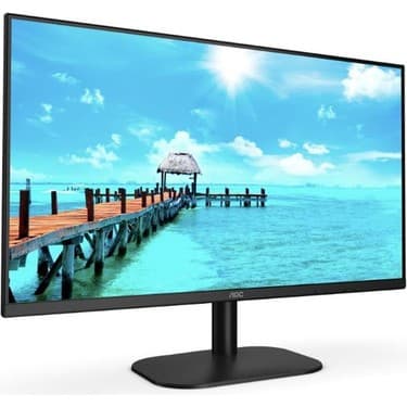 AOC 27 Aoc 27B2QAM 4ms 75HZ 1xvga 1xhdmı 1xdp Fhd 1920X1080 Hoparlör Düşük Mavi Işık Vesa Siyah 2