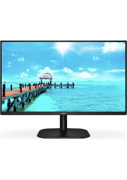 AOC 27 Aoc 27B2QAM 4ms 75HZ 1xvga 1xhdmı 1xdp Fhd 1920X1080 Hoparlör Düşük Mavi Işık Vesa Siyah