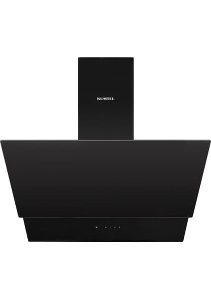 Kumtel Siyah Dokunmatik Cam Davlumbaz DA6-835