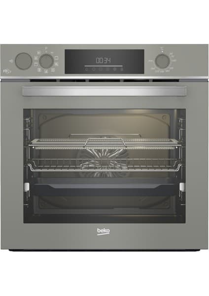 Beko BFC 631 G Beyond Serisi Ankastre Fırın (Fit Fry Özellikli, Gri Cam)