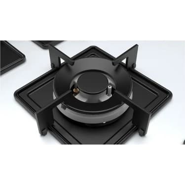 Siemens EN7B2QO12O Wok Gözlü Beyaz Ankastre Ocak 5