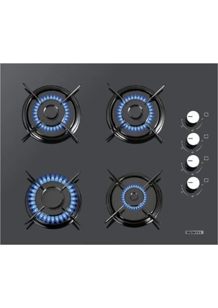 Kumtel Ko-40 Tahdf Ankastre Ocak Antrasit Gri Eko