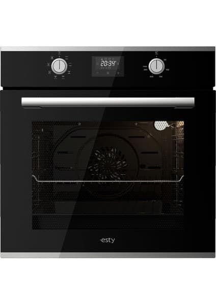 Esty AEF6605B01 Siyah Ankastre Fırın - 72 Lt, A Enerji Sınıfı