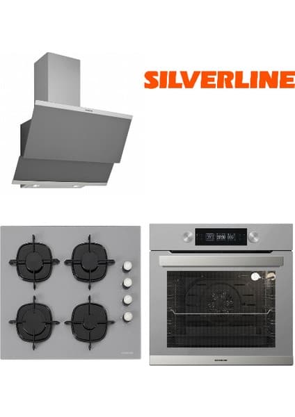 Silverline 6505/5335/cllasy gri Ankastre Set