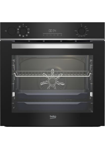 Beko Bfc 630 S Beyond Serisi Siyah Ankastre Fırın | 72 L, A+ Enerji Sınıfı