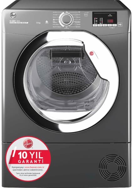 Hoover HLE H9A2DCER-17 9 kg Wi-Fi  Bağlantılı Isı Pompalı Kurutma Makinesi 7