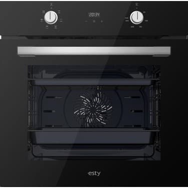 Esty Siyah Cam Ankastre Set - ( Fırın AEF6603B02 - Ocak ACO5335B01 - Davlumbaz 3471B6 ) 4