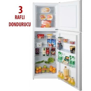 Besa RF-300 Çift Kapılı Retro Buzdolabı - Köy ve Kasabalara Gönderim Yoktur 2