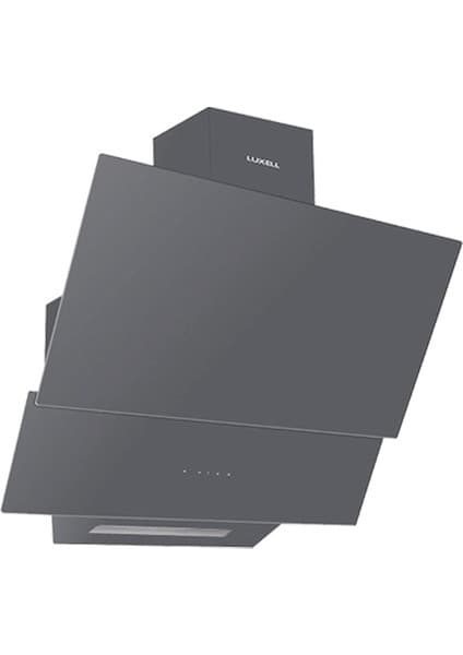 Luxell DA6-835 Gri Temperli Çift Cam Kumandalı Davlumbaz - 650 M³/H Emiş Gücü