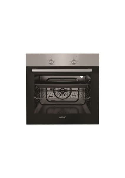 Oscar 8012 Inox Ankastre Fırın - 4 Fonksiyonlu, A Sınıfı Enerji